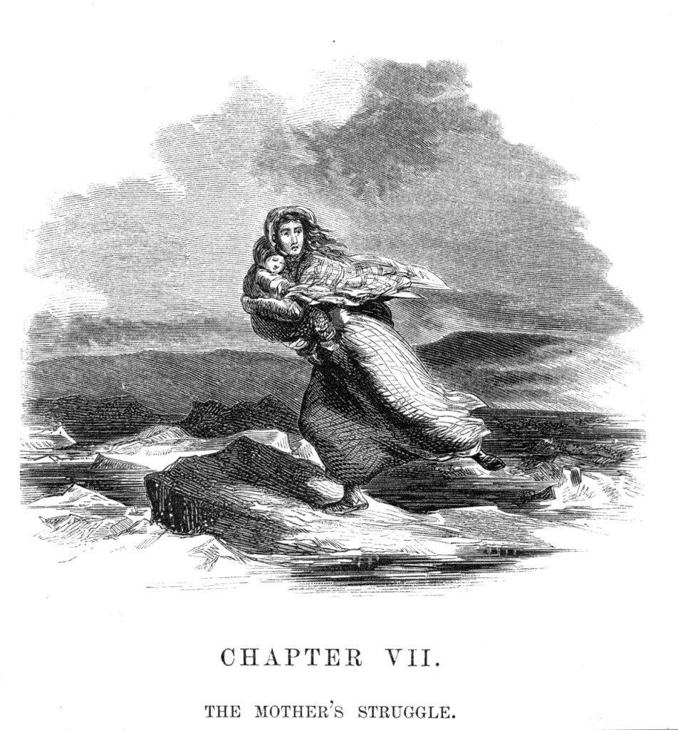 Eliza Harris 
Image Source: Hammatt Billings, Uncle Tom's Cabin, Boston: John P. Jewett, 1853. 
